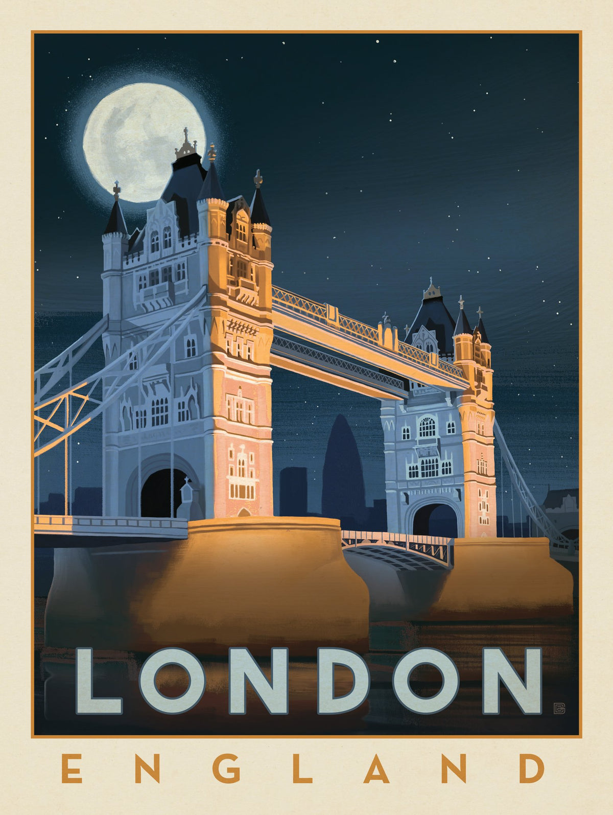 England: London, Tower Bridge - Puzzle - Artwork