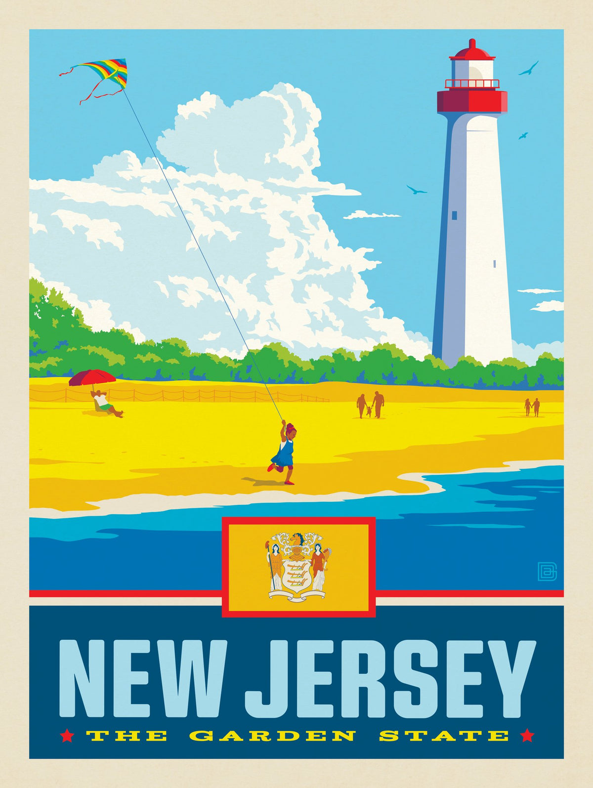 New Jersey State Pride - Puzzle - Artwork