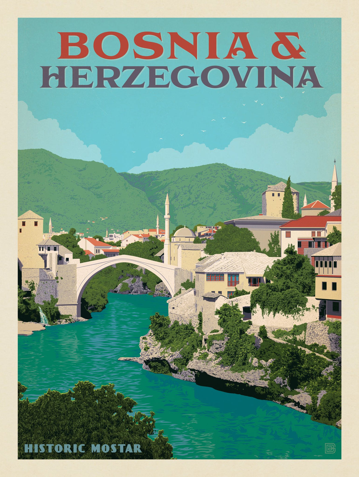 Bosnia & Herzegovina - Puzzle - Artwork