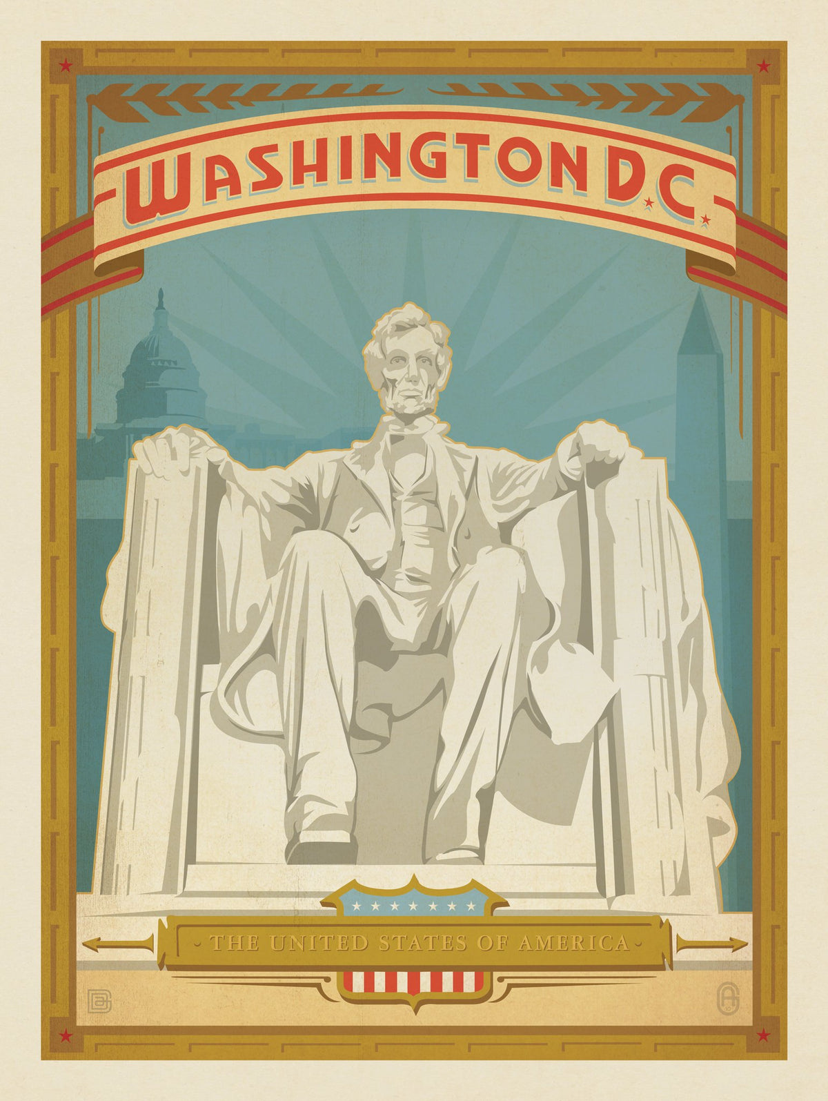 Washington, DC - Puzzle - Artwork