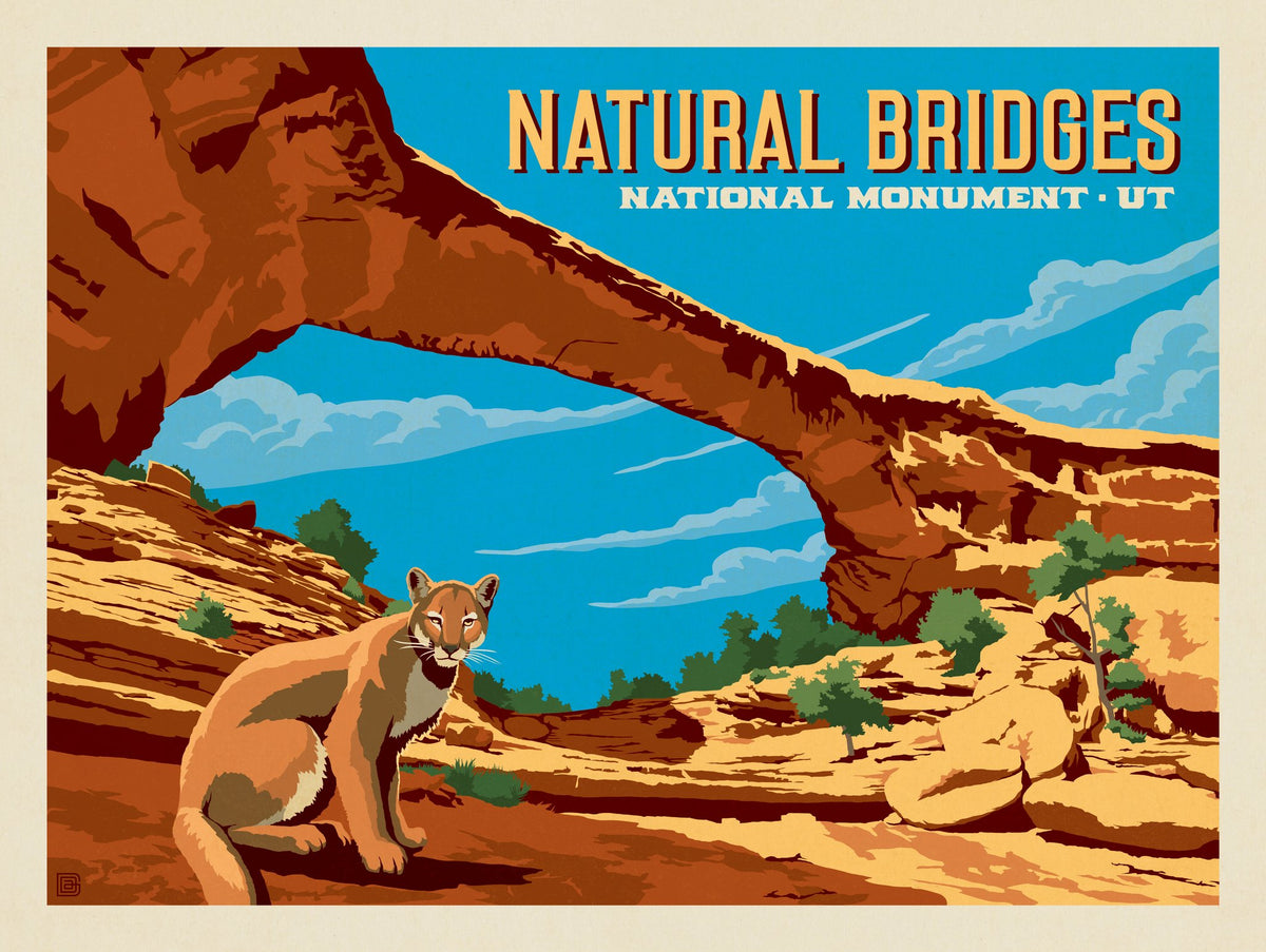 Natural Bridges National Monument, UT - Puzzle - Artwork