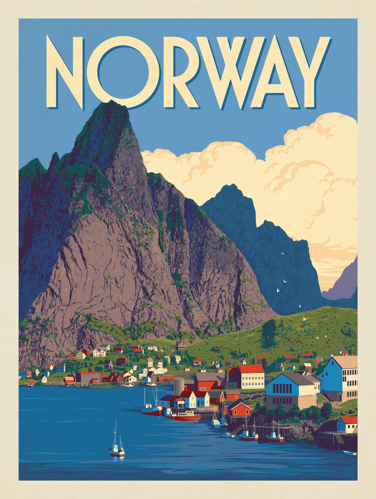 Norway - Puzzle - Artwork
