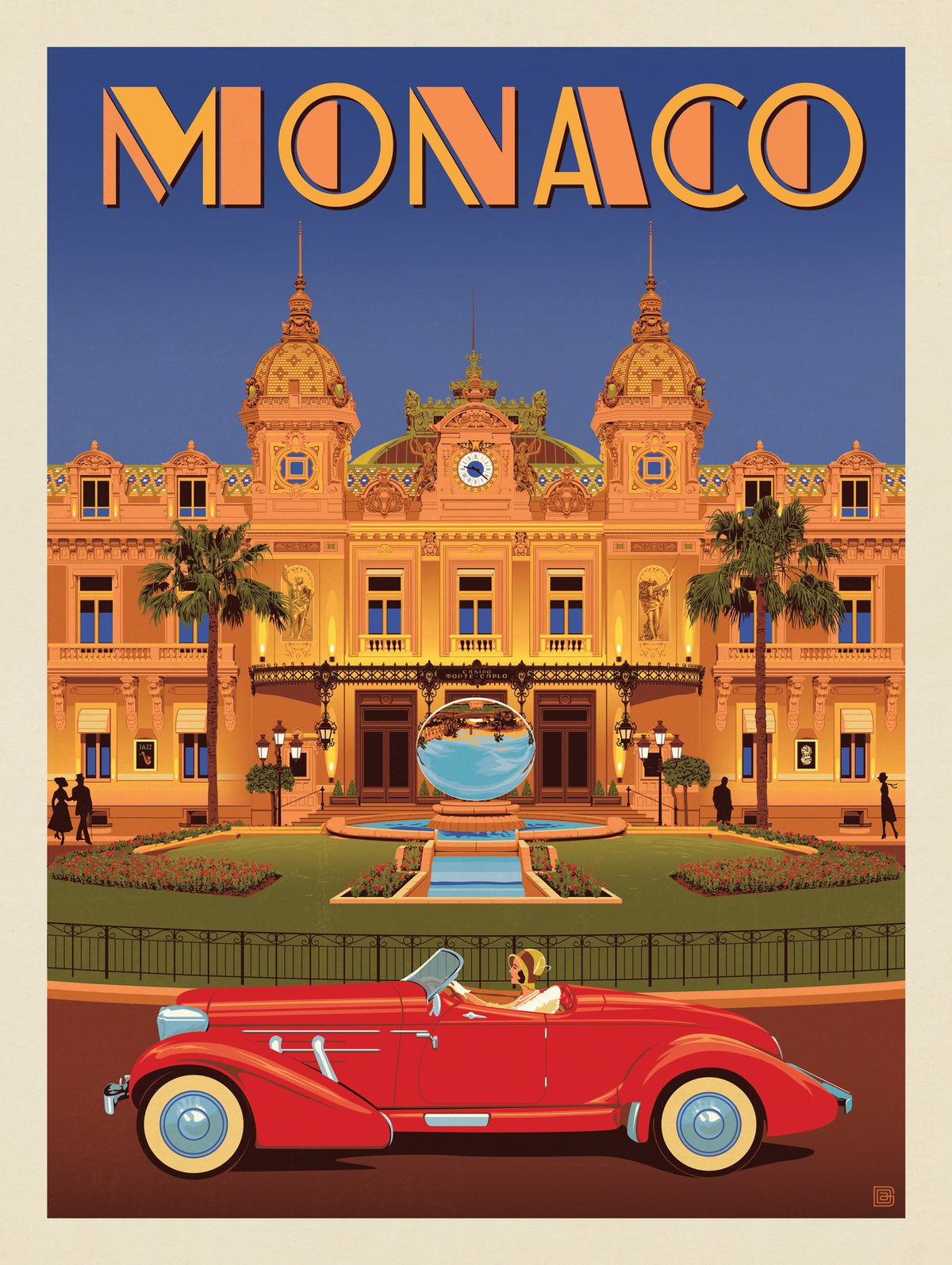 Monaco: Monte Carlo Casino - Puzzle - Artwork