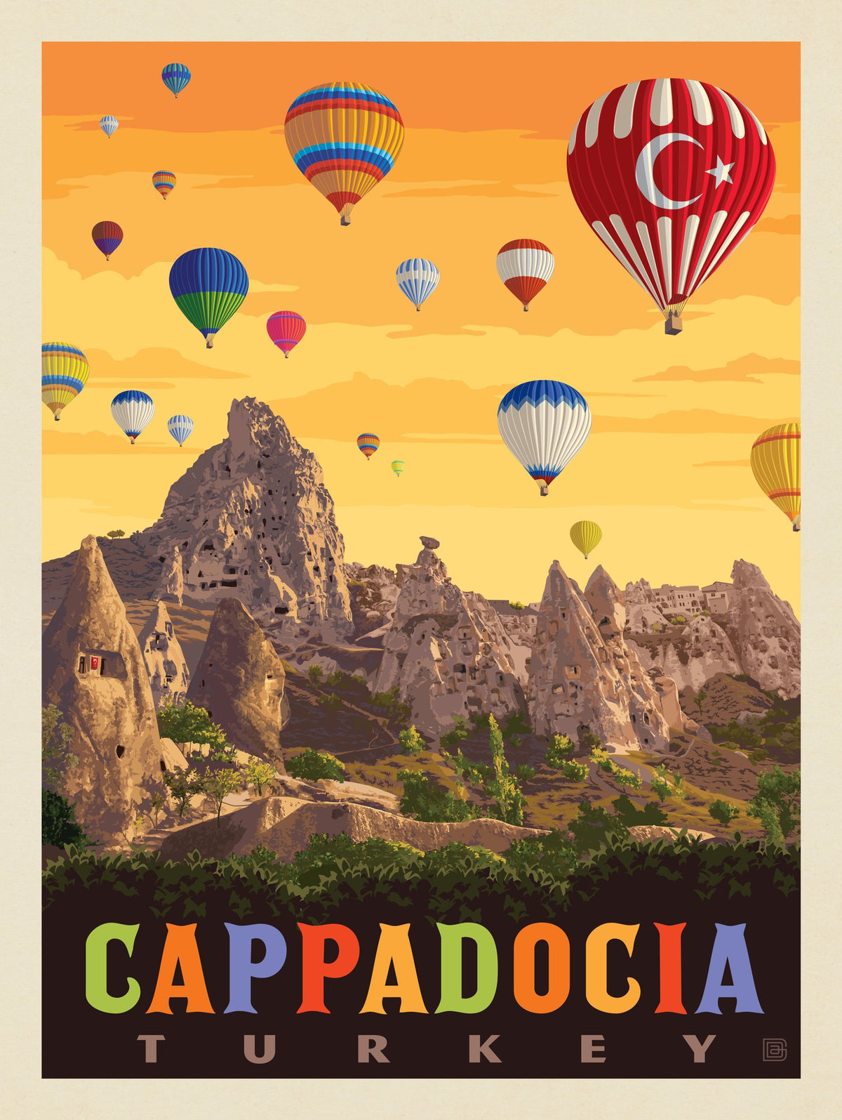 Turkey: Cappadocia - Puzzle - Artwork