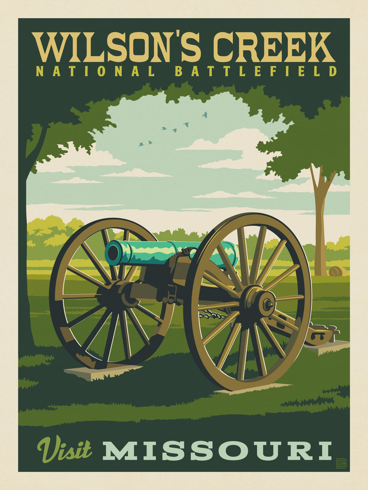 MO—Visit Missouri: Wilson's Creek National Battlefield - Puzzle - Artwork