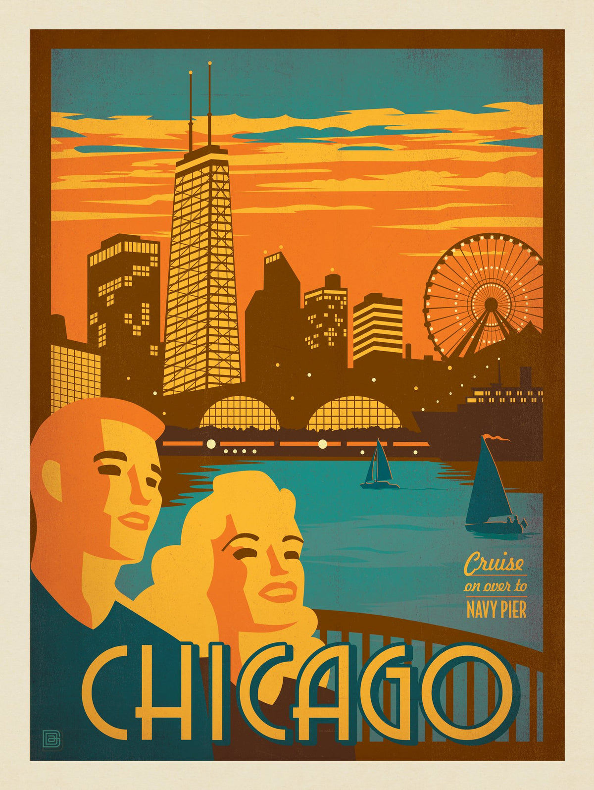 Chicago: Navy Pier - Puzzle - Artwork
