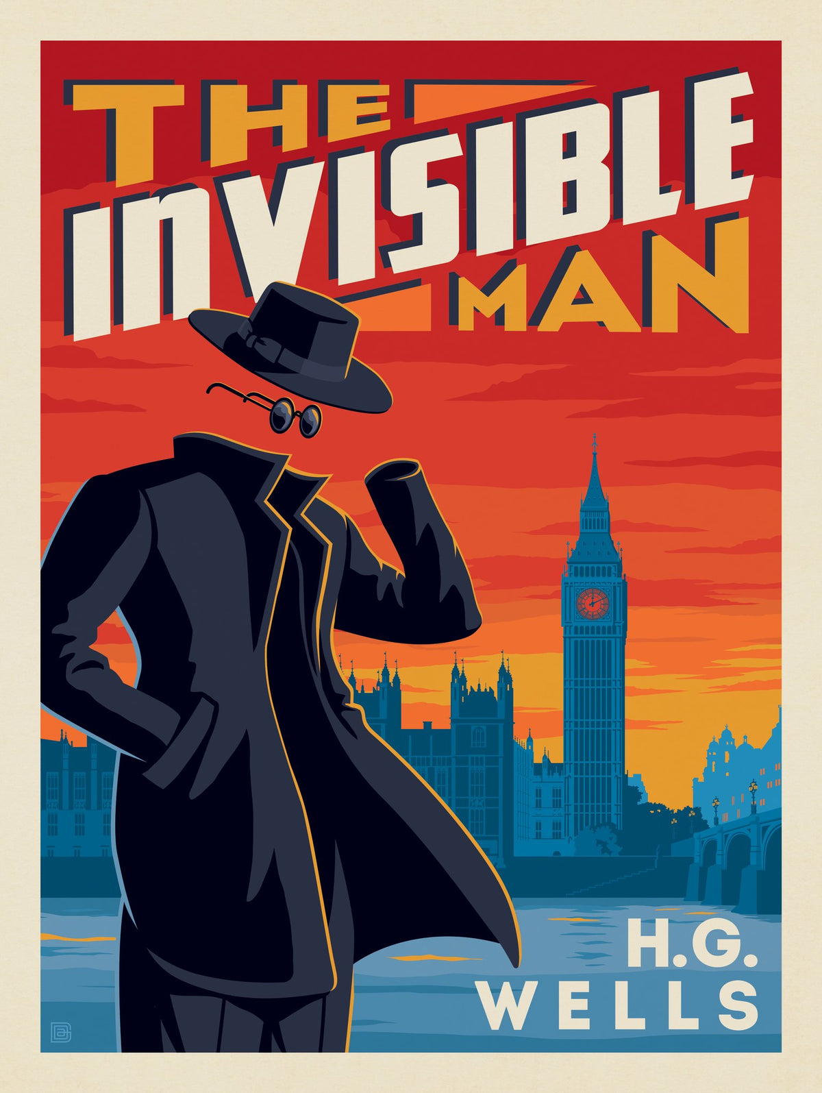 The Invisible Man: H.G. Wells - Puzzle - Artwork