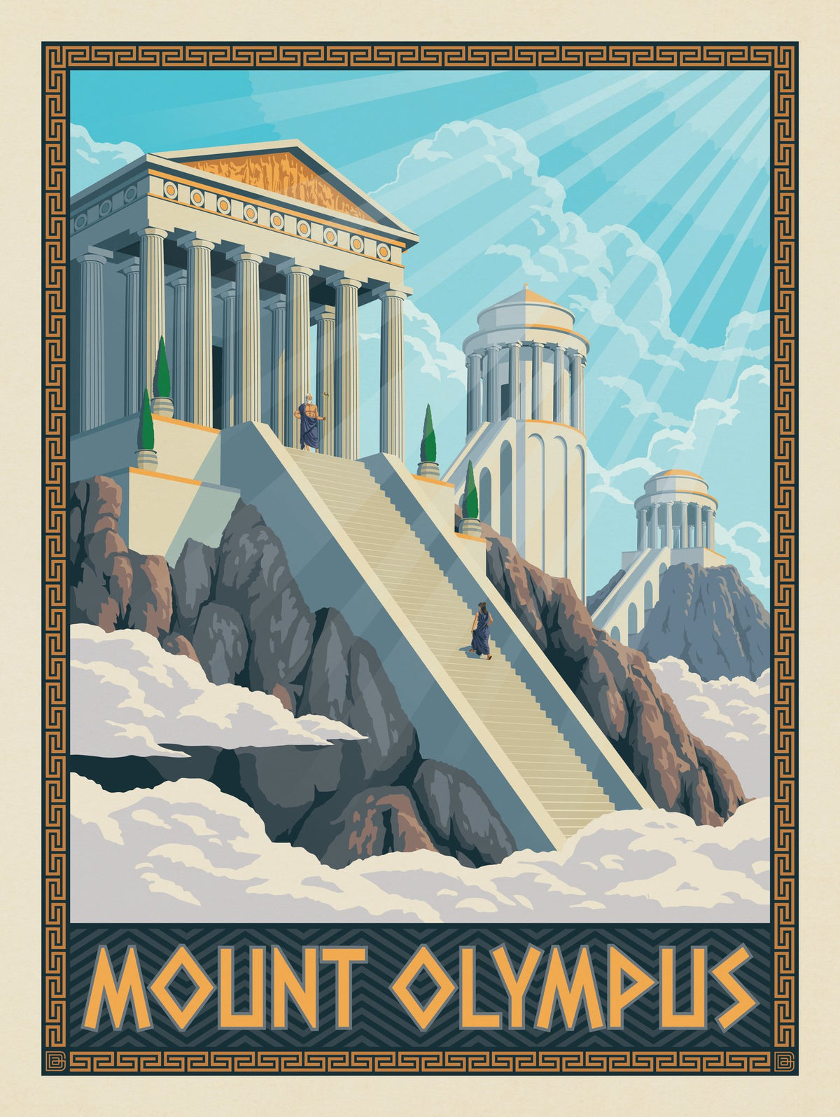 Mount Olympus - Puzzle - Artwork