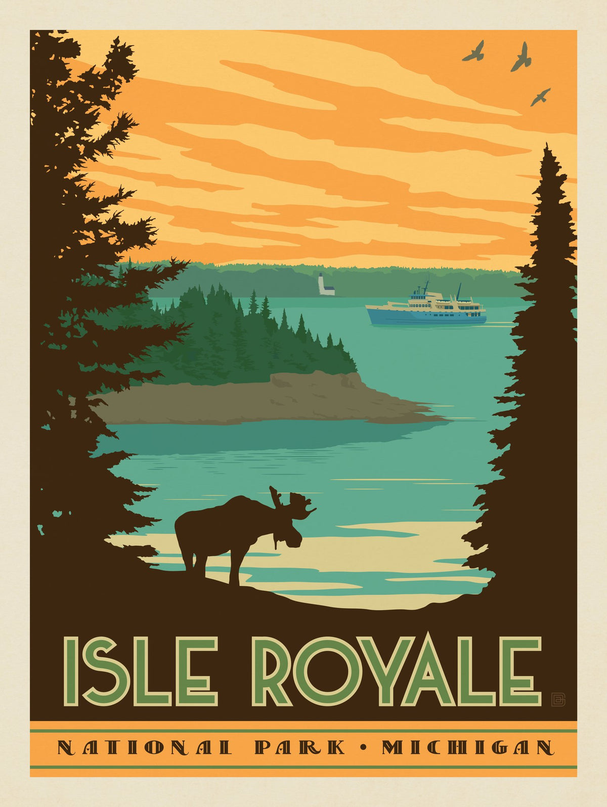 Isle Royale National Park - Puzzle - Artwork