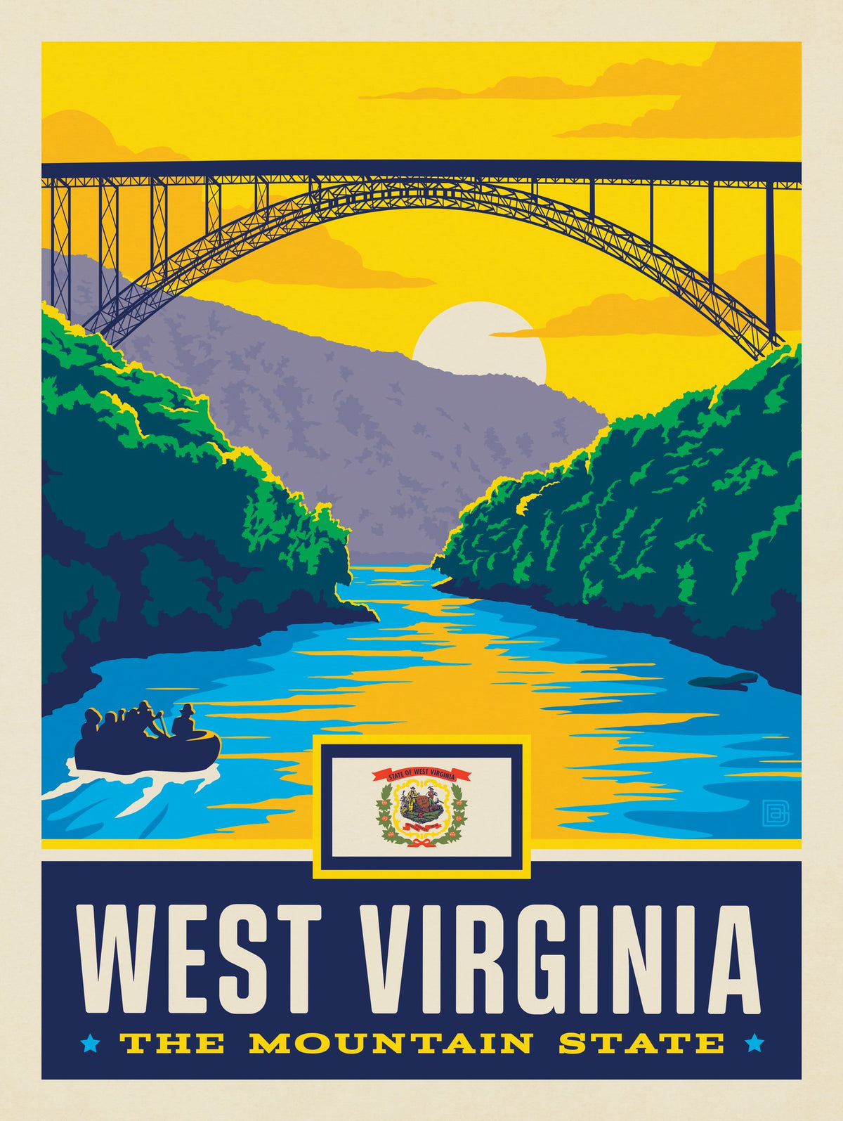 West Virginia State Pride - Puzzle - Artwork