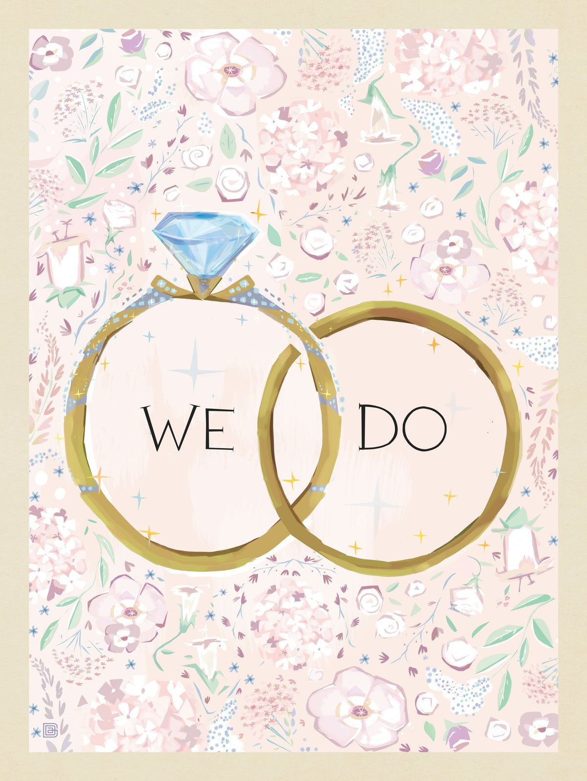 A Greeting Card: We Do (Congrats On Your Wedding!) - Puzzle - Artwork