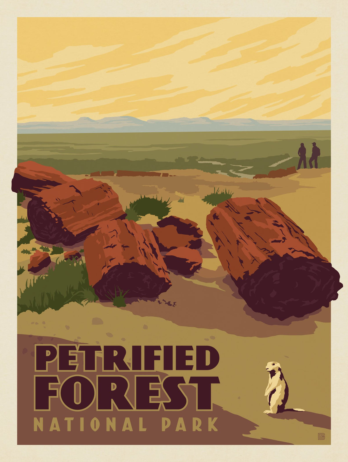 Petrified Forest National Park - Puzzle - Artwork