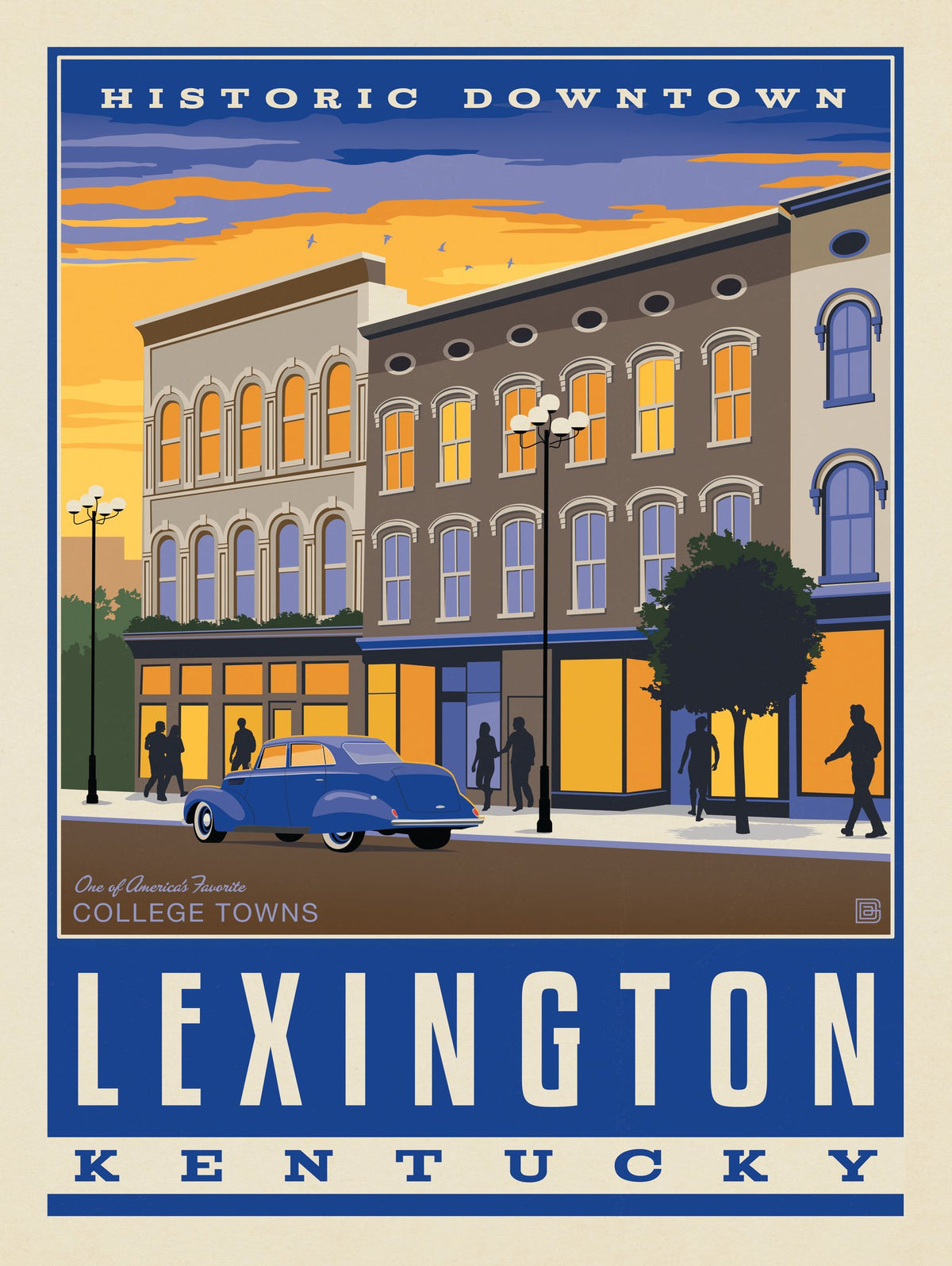 American College Towns: Lexington, KY - Puzzle - Artwork