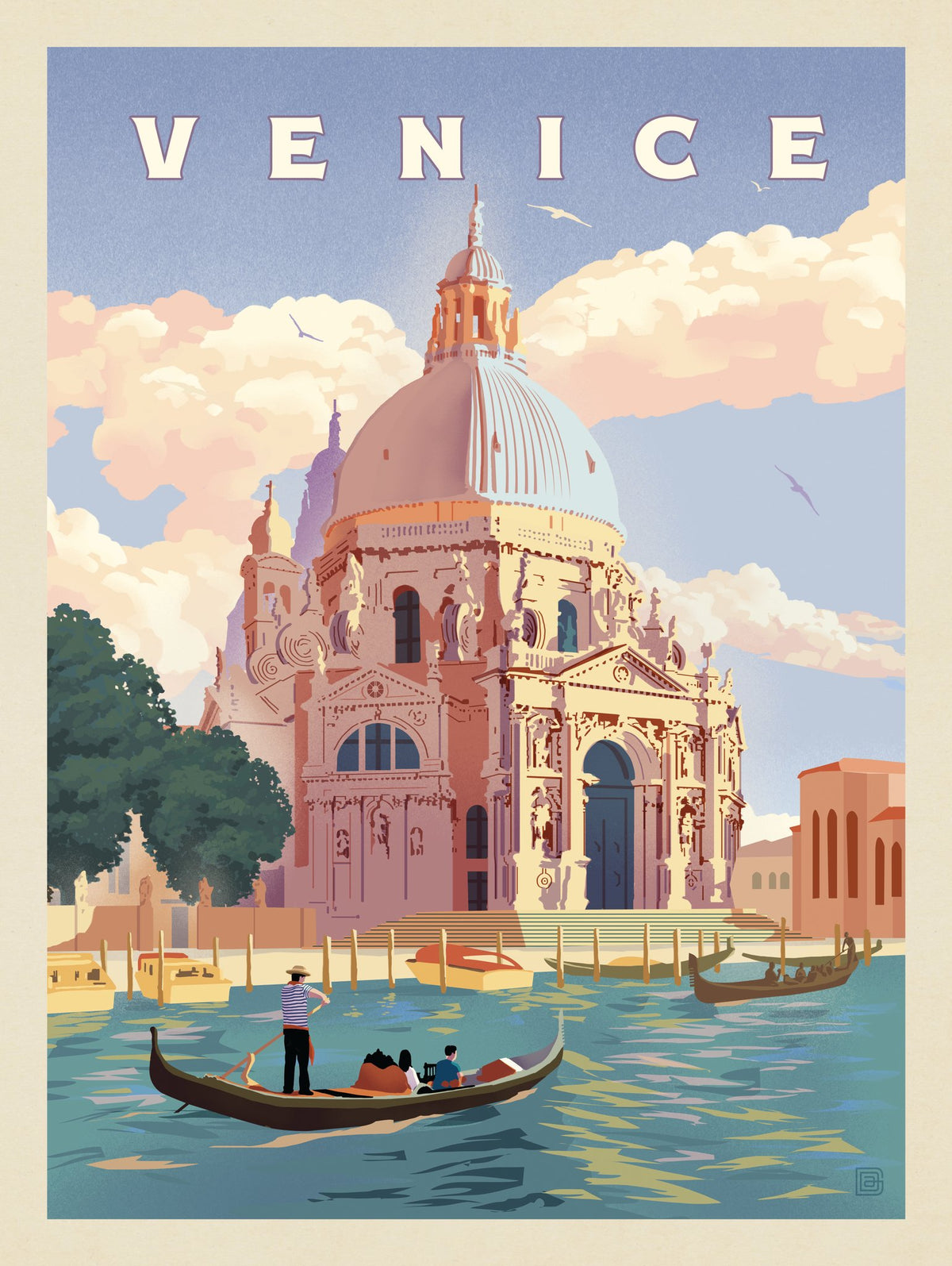 Italy: Summer In Venice - Puzzle - Artwork