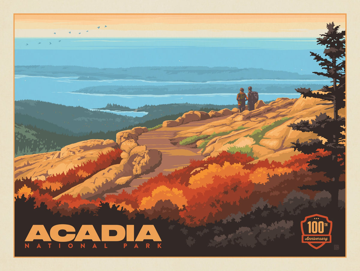 Acadia National Park: 100th Anniversary (Horizontal) - Puzzle - Artwork