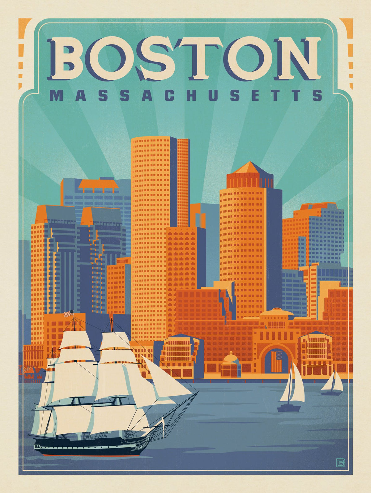 Boston Harbor - Puzzle - Artwork
