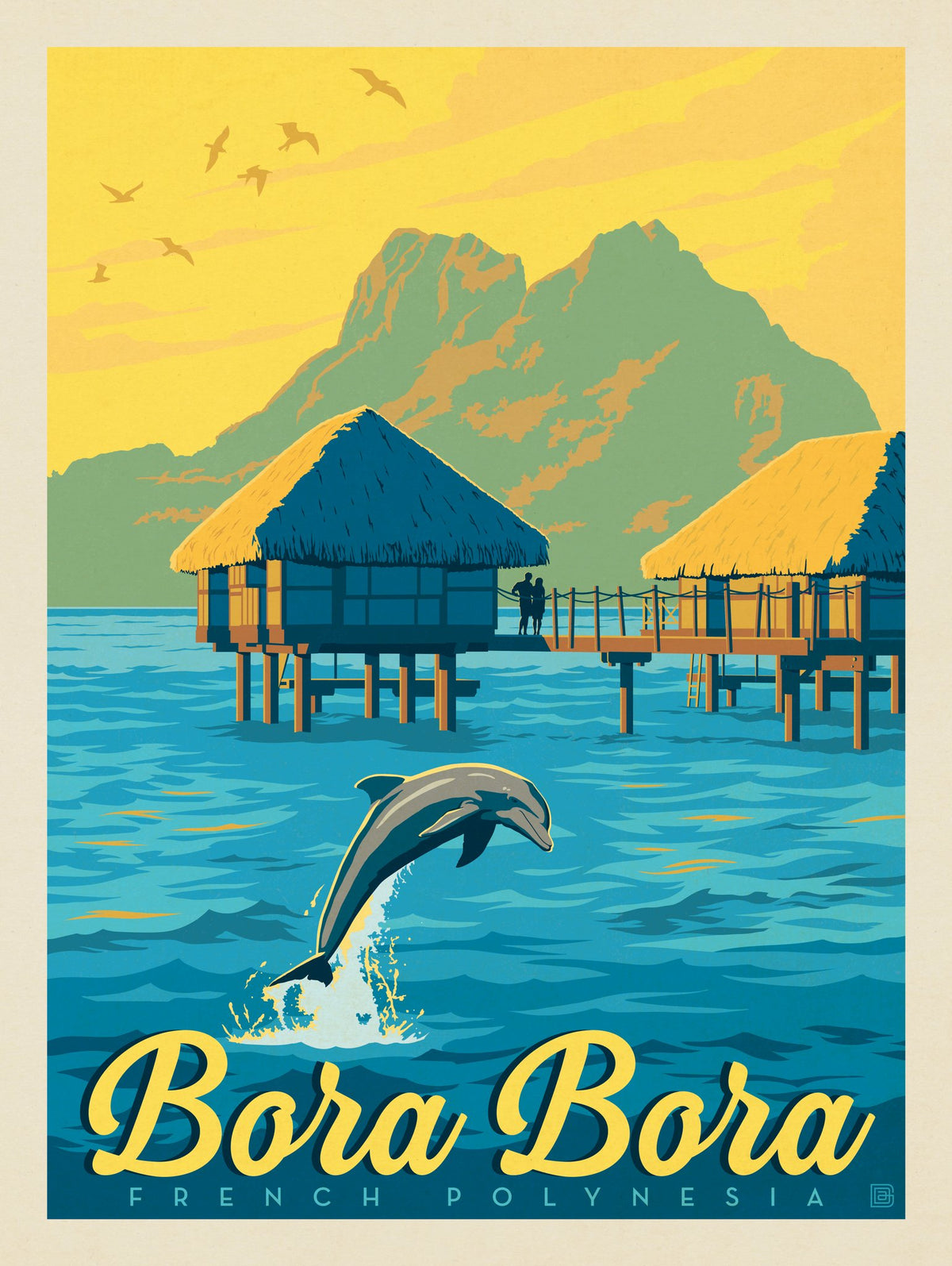 French Polynesia: Bora Bora - Puzzle - Artwork