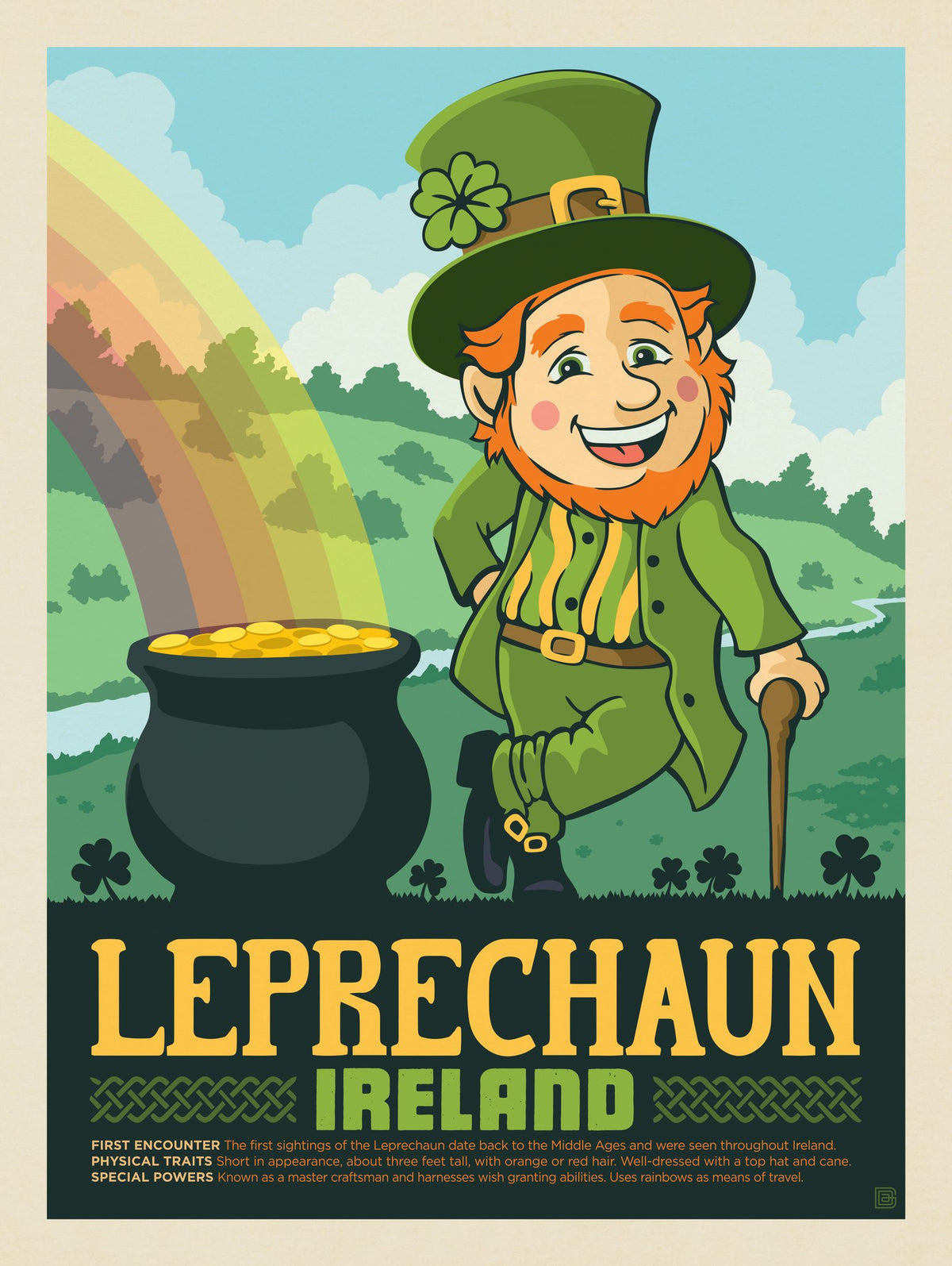 Mythical Creatures: Leprechaun (Ireland) - Puzzle - Artwork