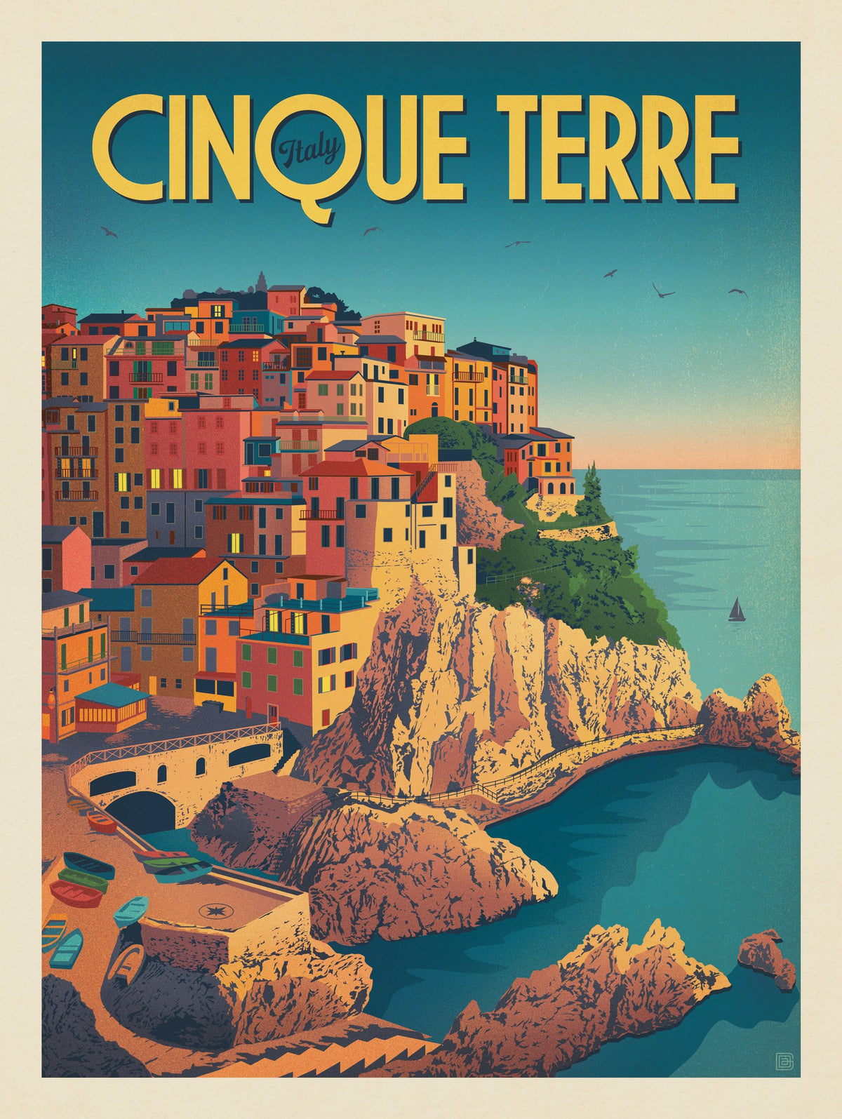 Italy: Cinque Terre - Puzzle - Artwork