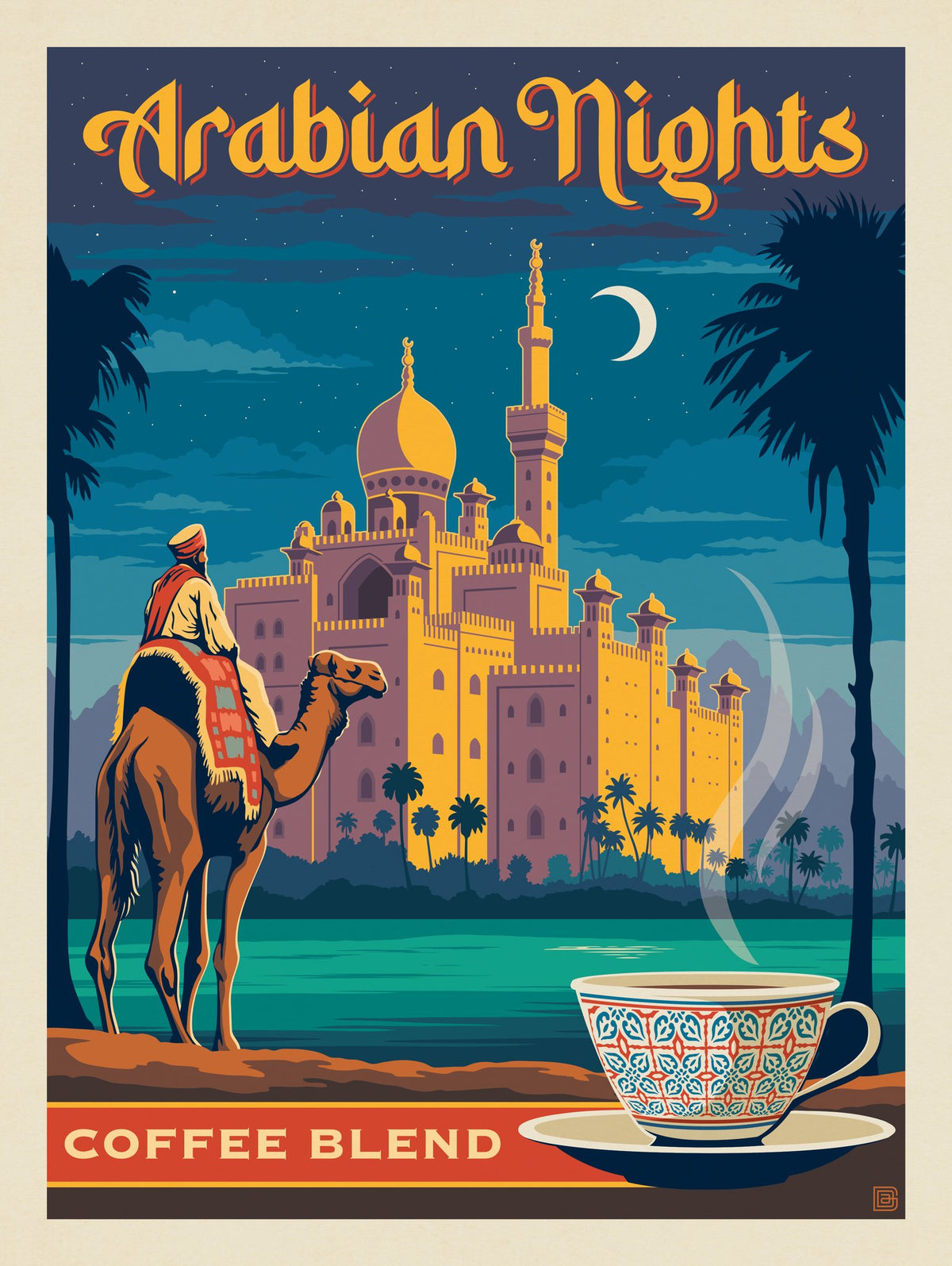 Arabian Nights Coffee Blend - Puzzle - Artwork