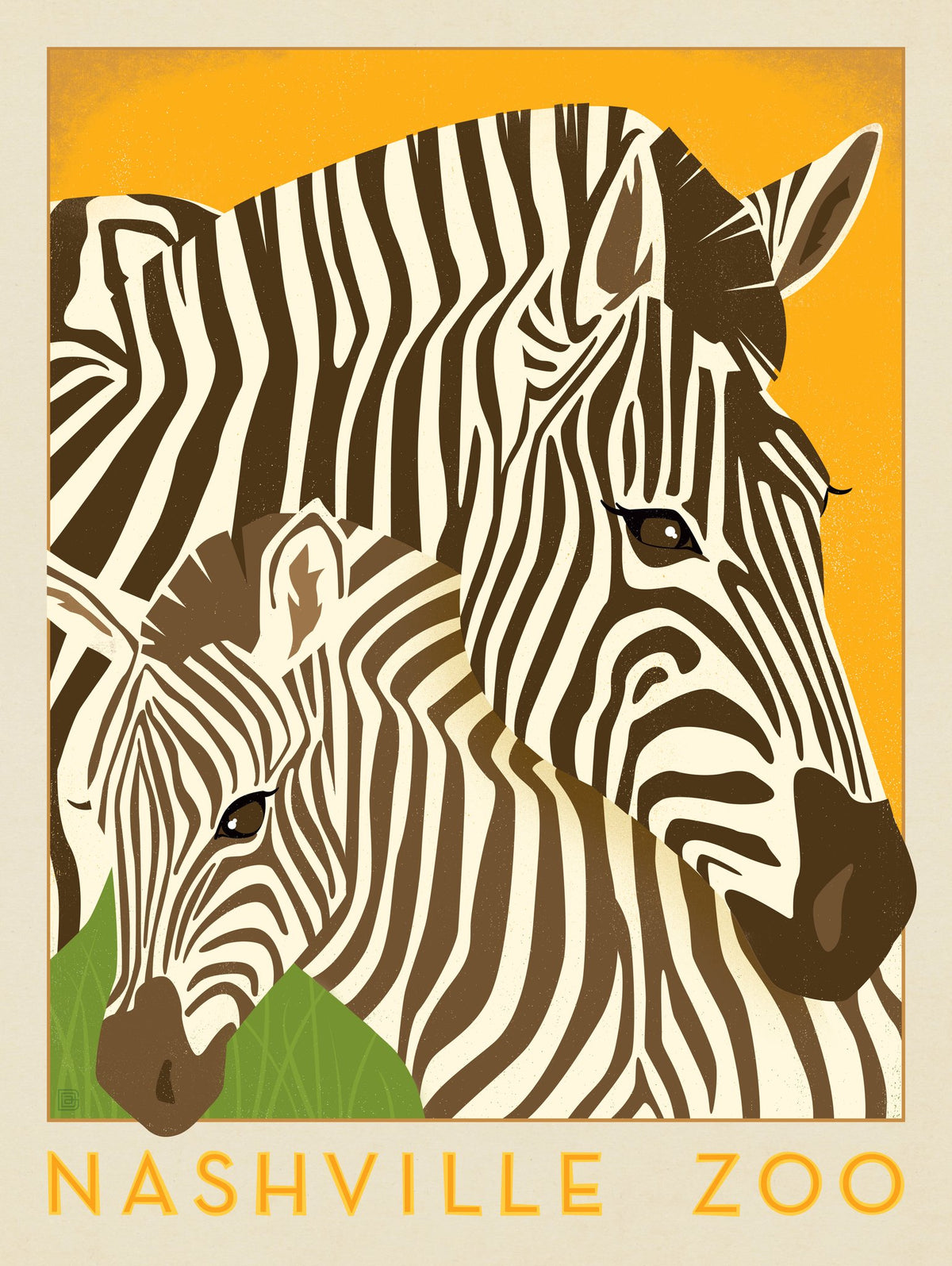 Nashville Zoo (Zebra) - Puzzle - Artwork