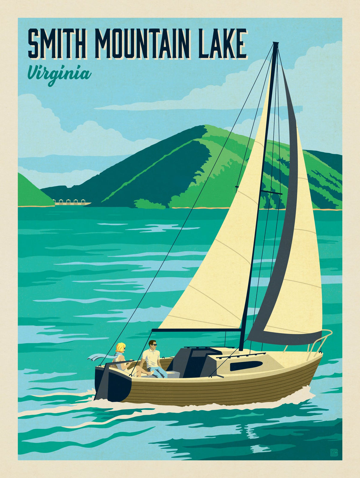 Smith Mountain Lake, VA - Puzzle - Artwork