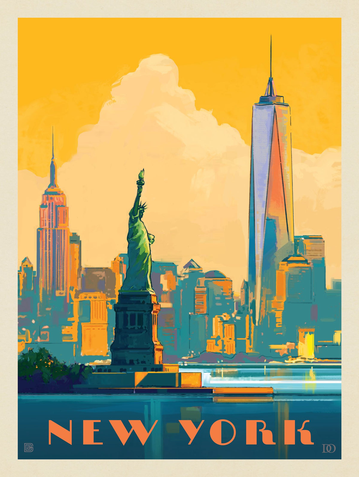 New York City: Skyline Glow - Puzzle - Artwork