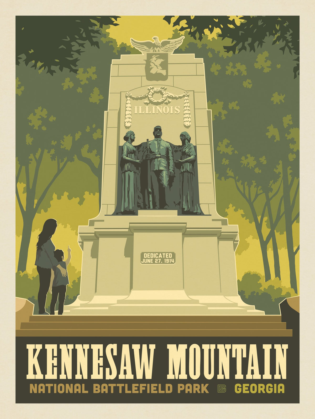 Kennesaw Mountain National Battlefield Park, GA - Puzzle - Artwork