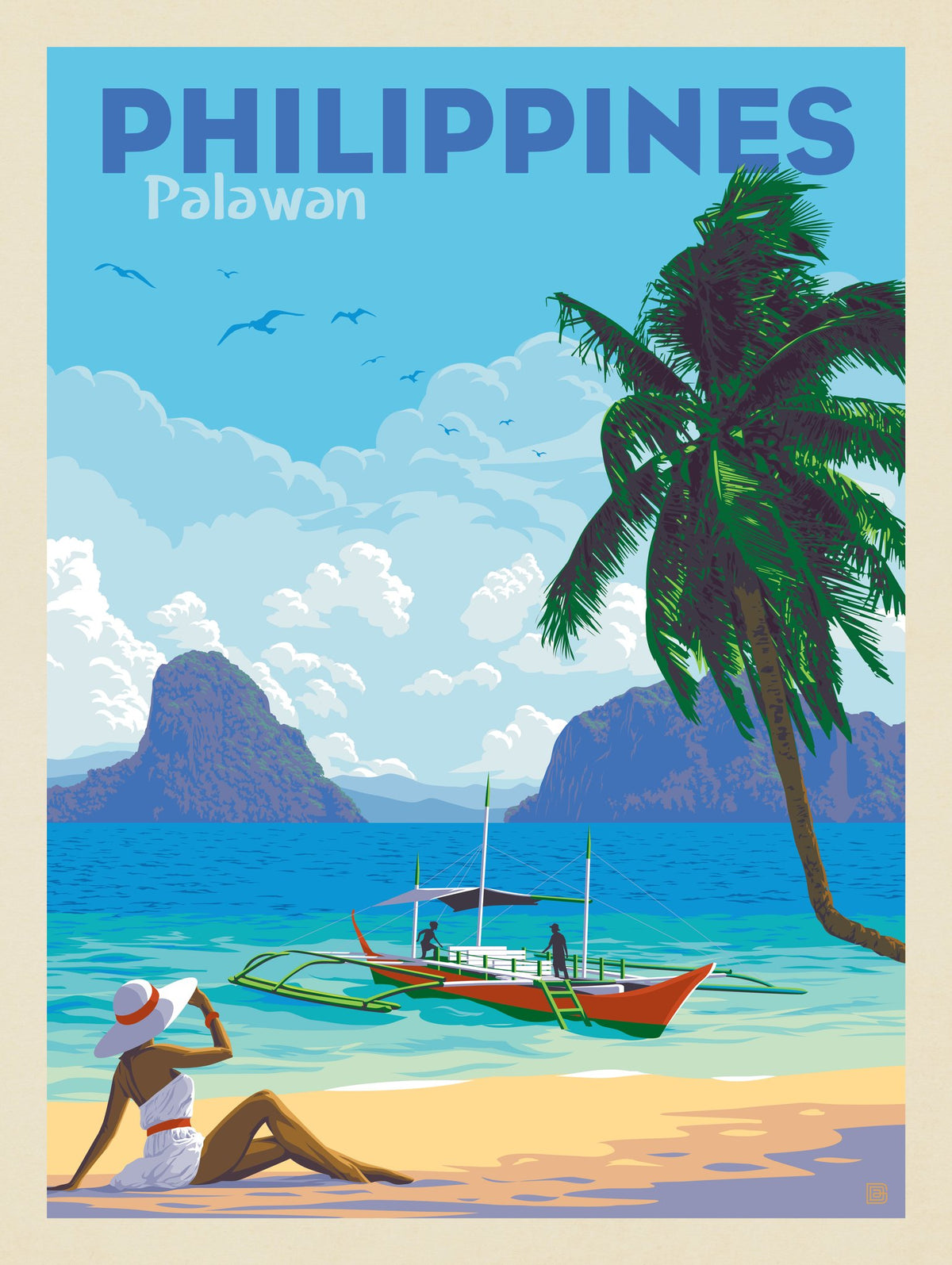 Philippines: Palawan - Puzzle - Artwork
