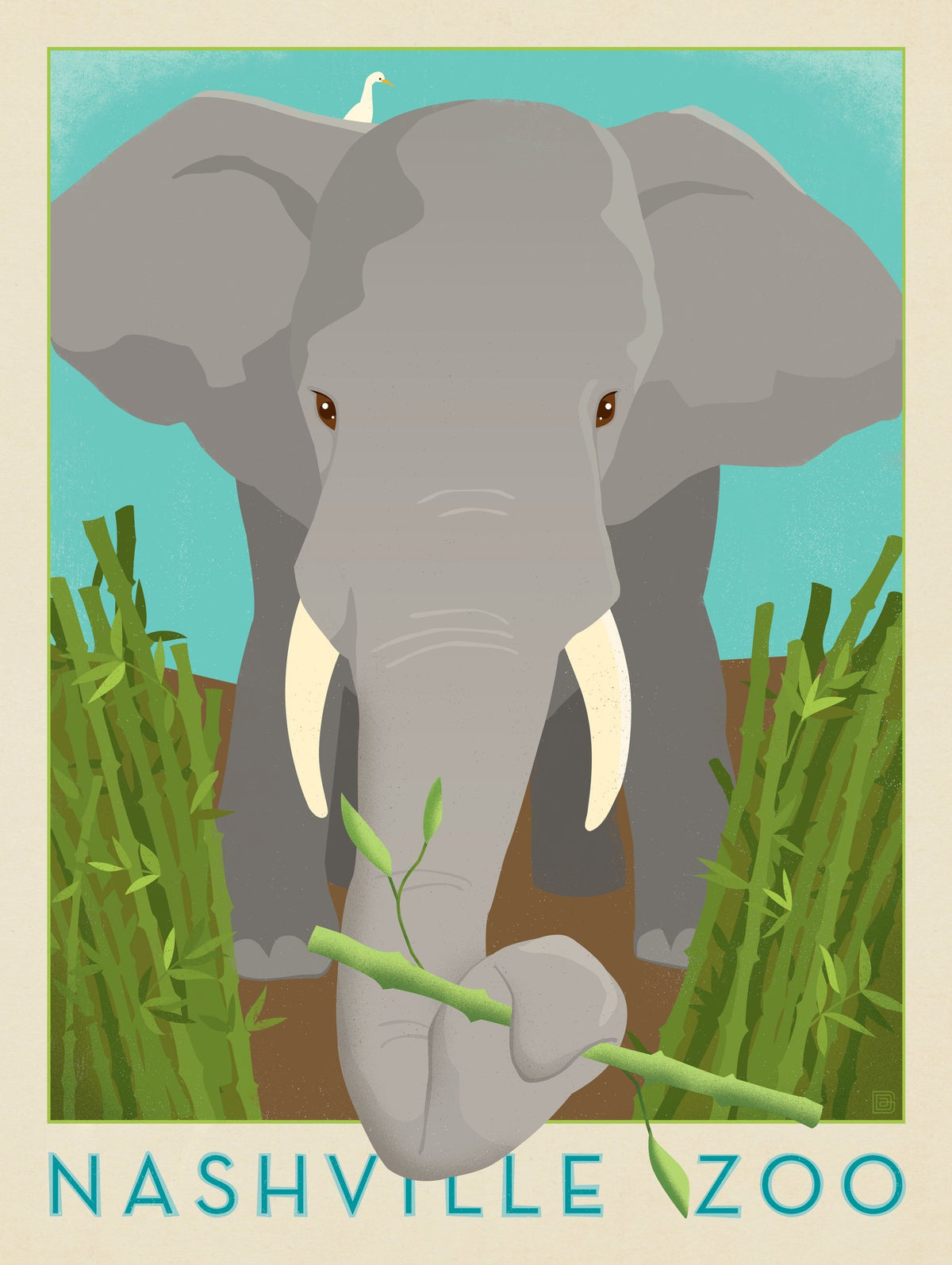 Nashville Zoo (Elephant) - Puzzle - Artwork