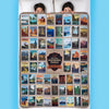 63 National Park Posters Plush Sherpa Blanket