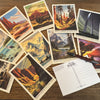 POSTCARDS: National Parks 63-piece Set by Arden von Haeger