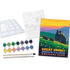 Paint-By-Numbers Kit: Great Smoky Mountains Bears