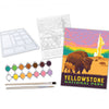 Paint-By-Numbers Kit: Yellowstone Bison