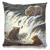 18"x18" Throw Pillow: Kenneth Crane's Katmai National Park