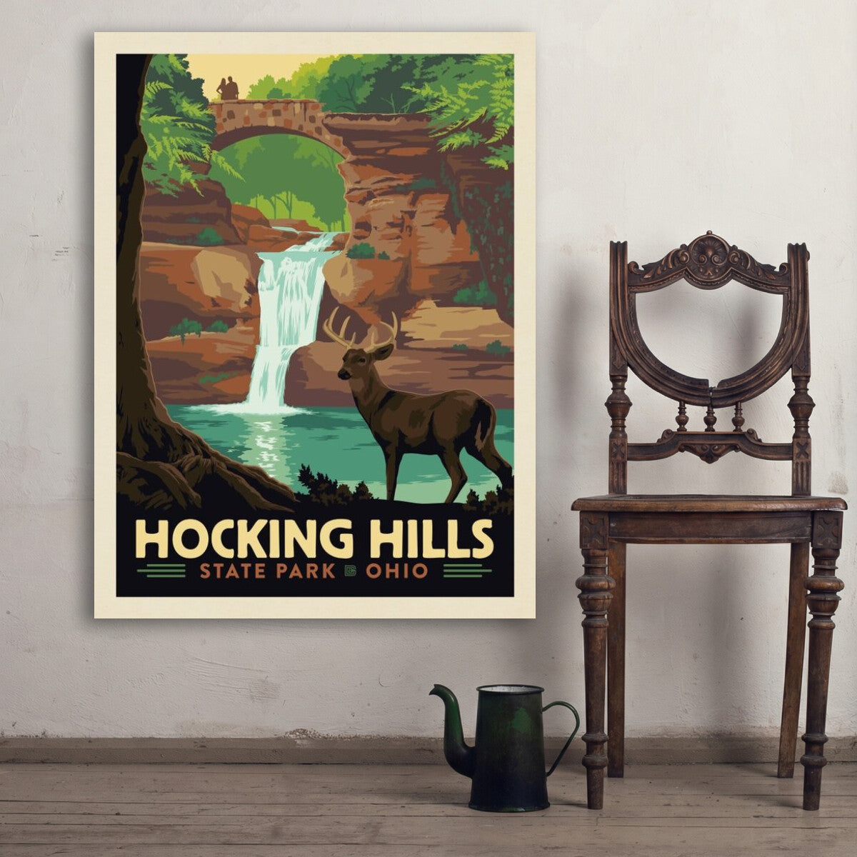 hocking-hills-state-park-ohio - 36x48 / Env