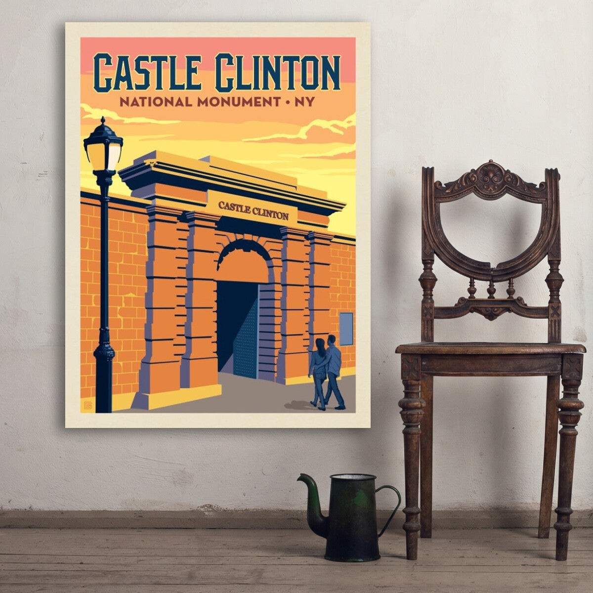 castle-clinton-national-monument-ny - 36x48 / Env