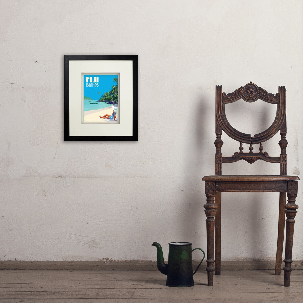 fiji-islands - 8x10 / Standard / Black / Env