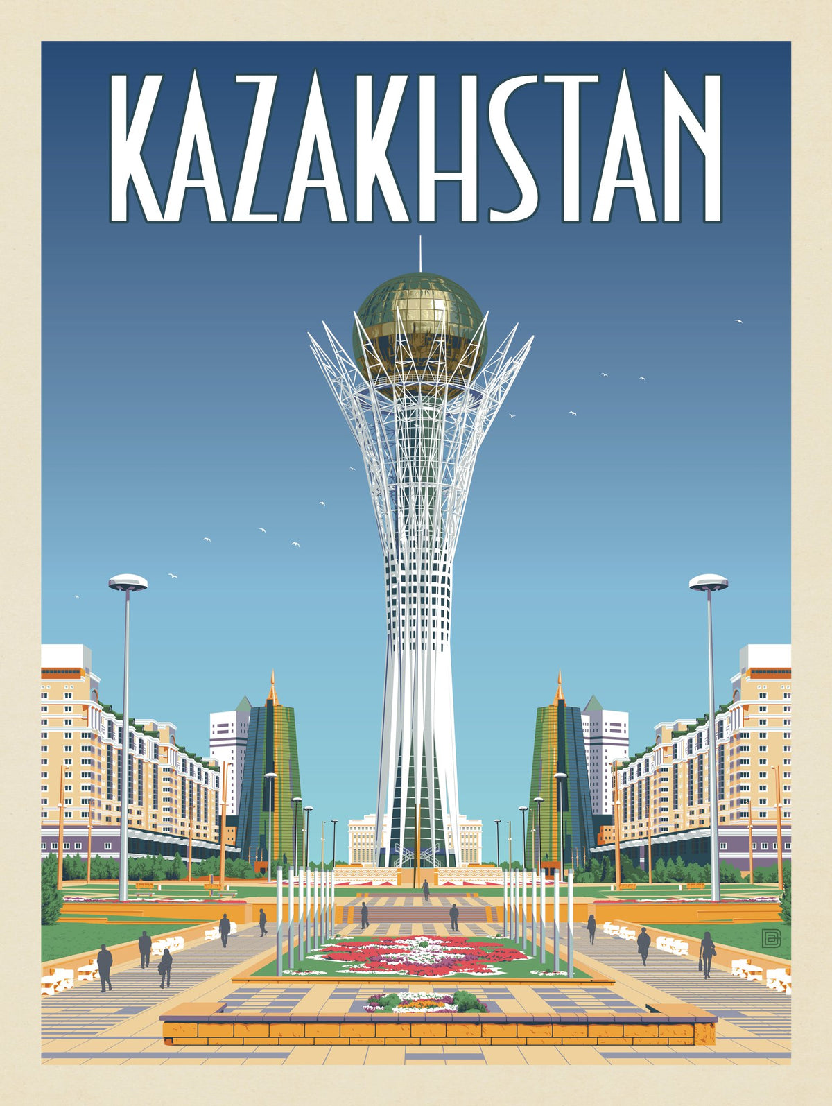 Kazakhstan - Puzzle - Artwork