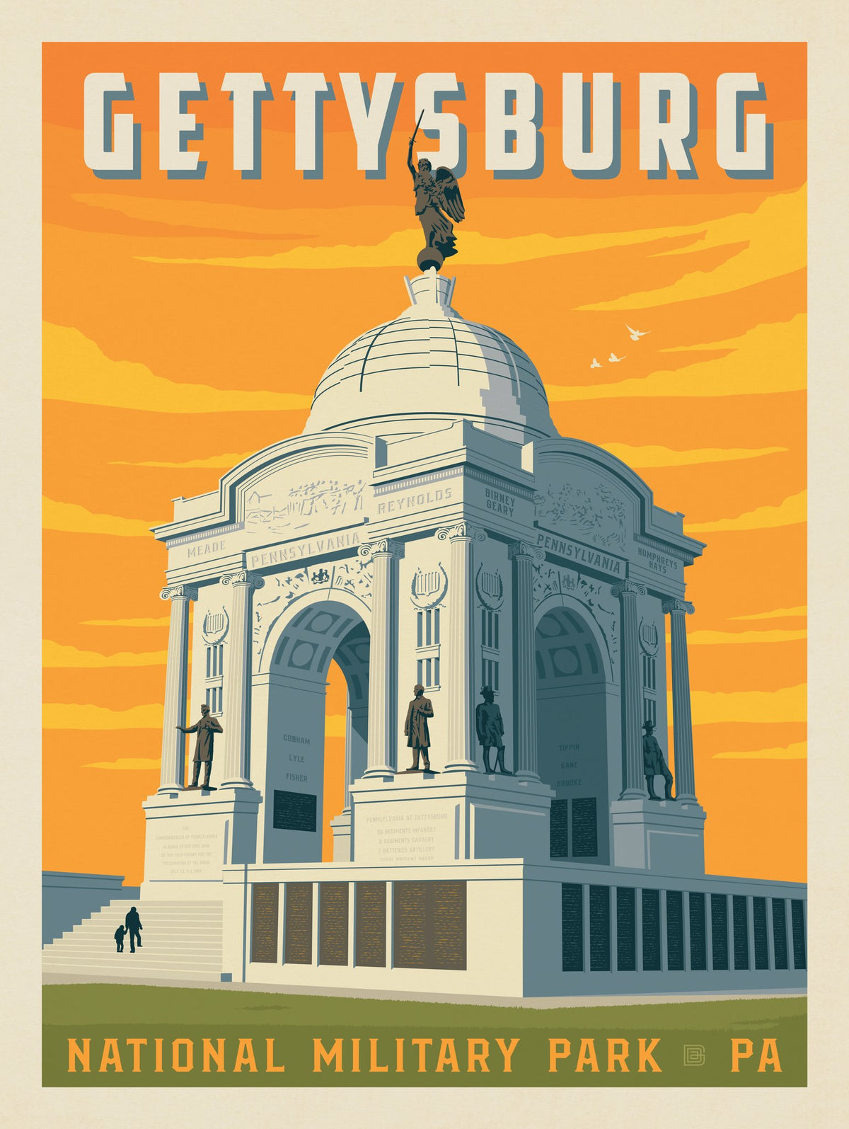 Gettysburg National Military Park, PA - Puzzle - Artwork
