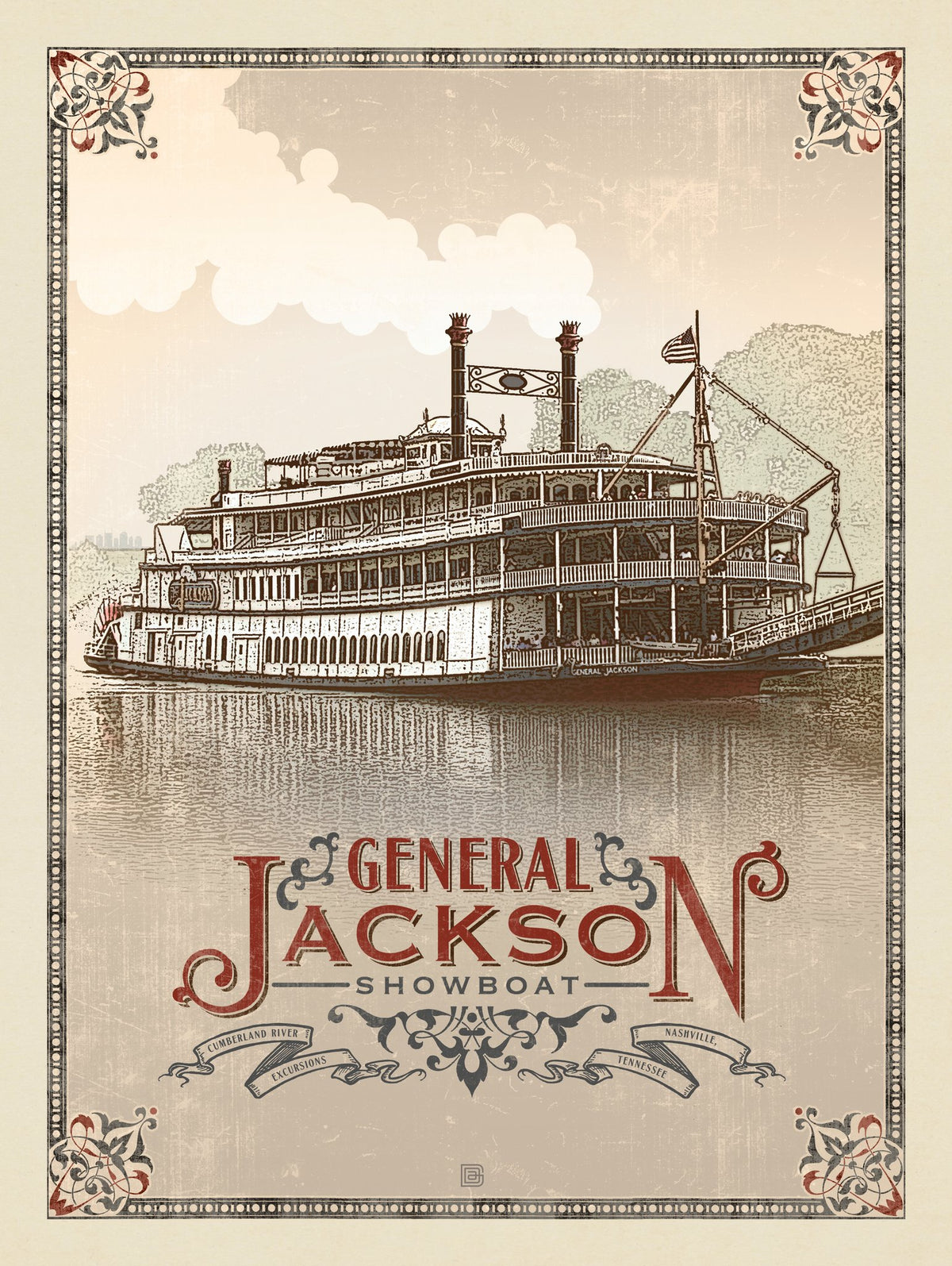 General Jackson - Puzzle - Artwork