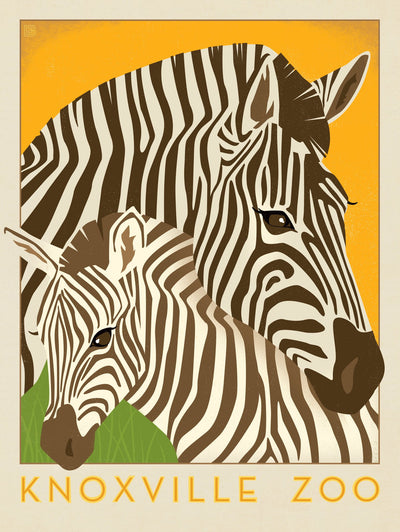 Knoxville Zoo Zebras - Puzzle