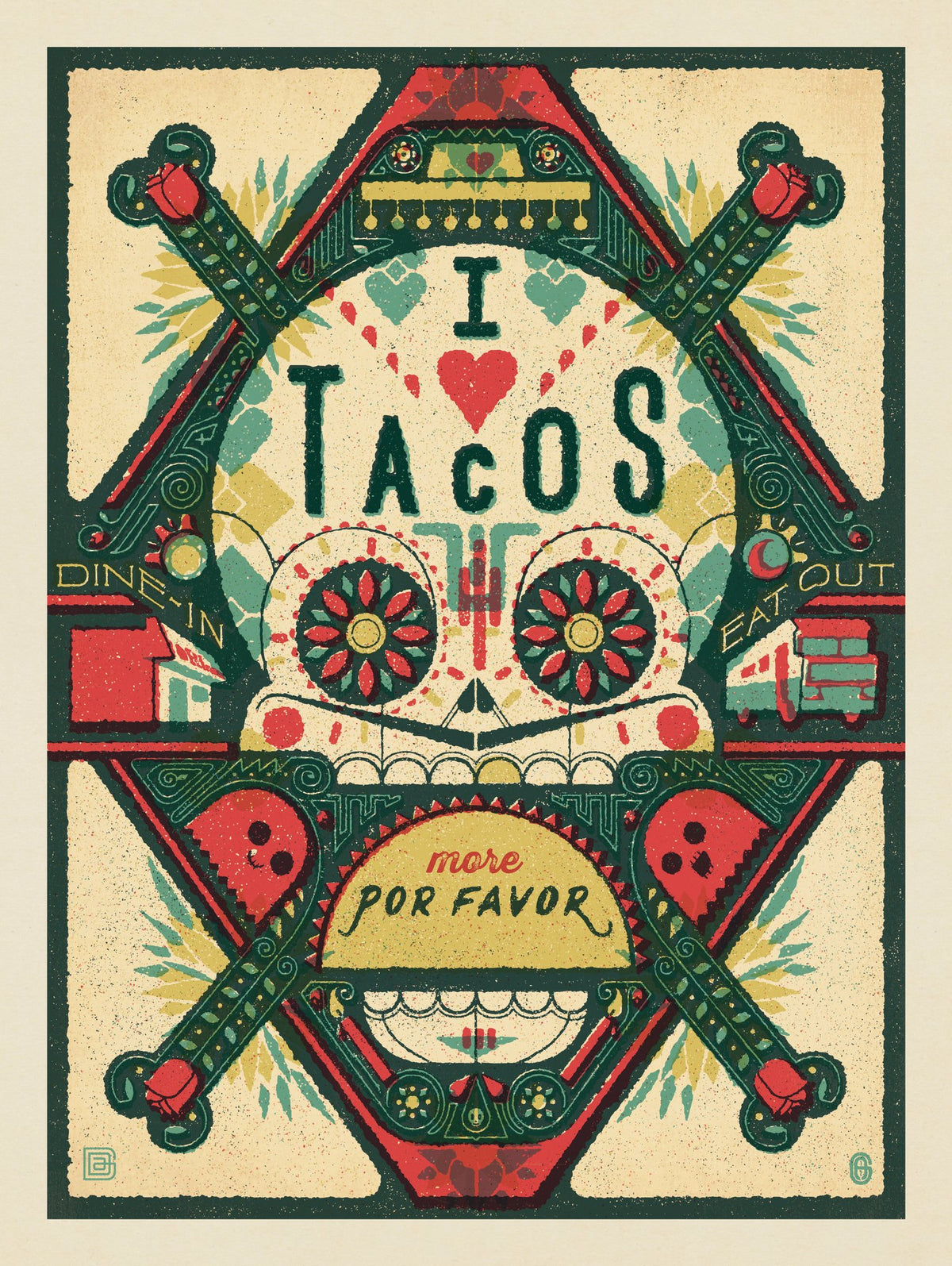 I Love Tacos - Puzzle - Artwork