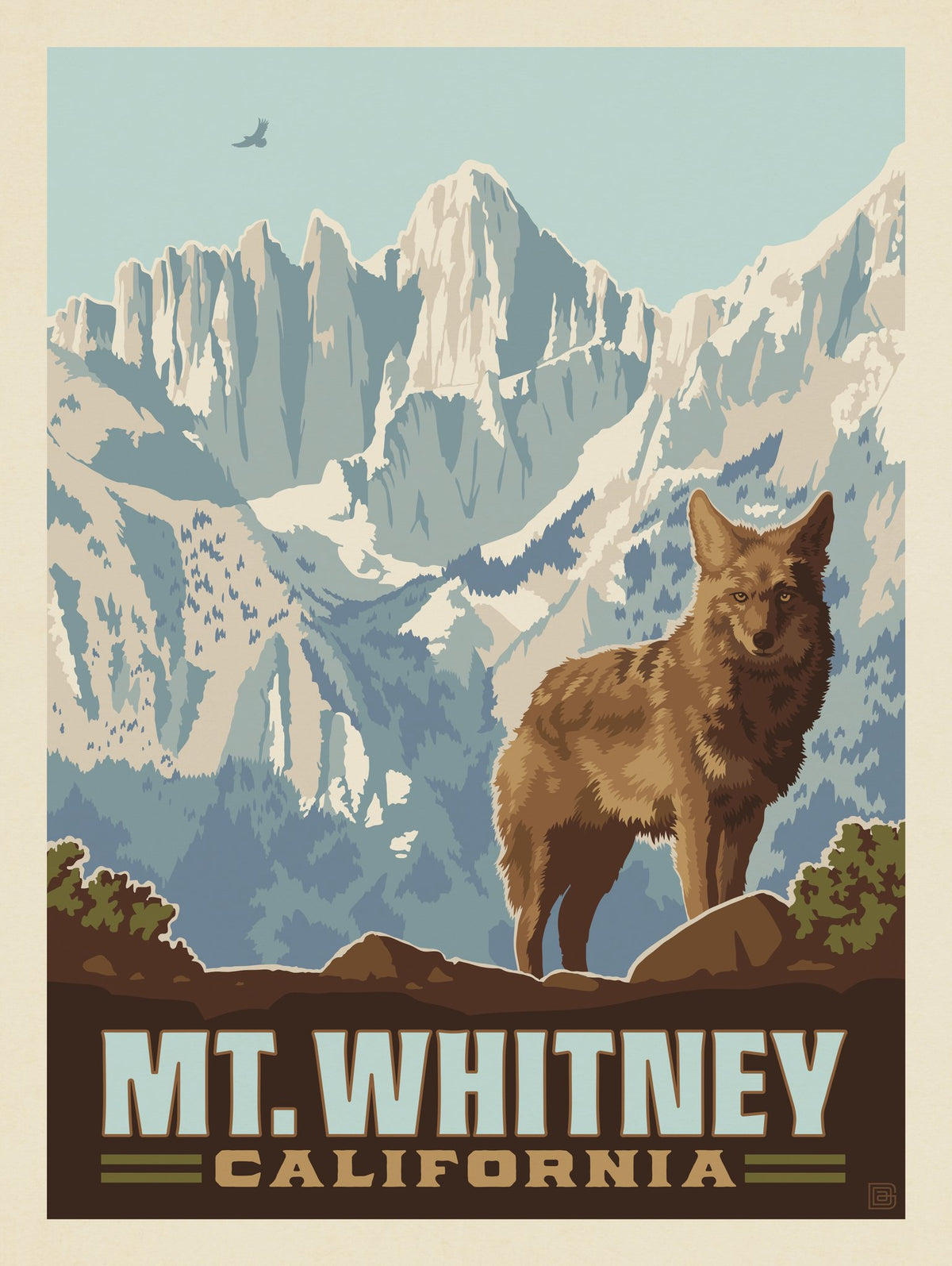 Mount Whitney, California - Puzzle - Artwork