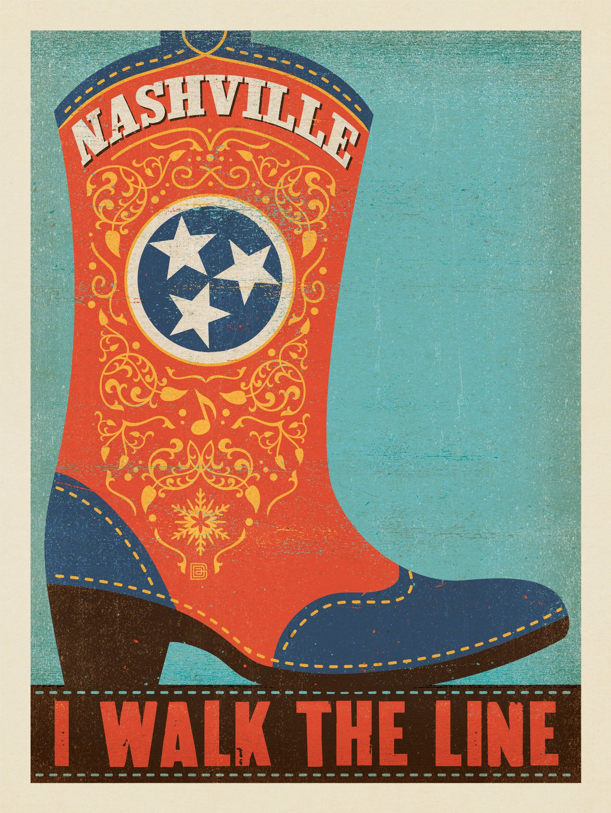 I Walk The Line - Puzzle - Artwork