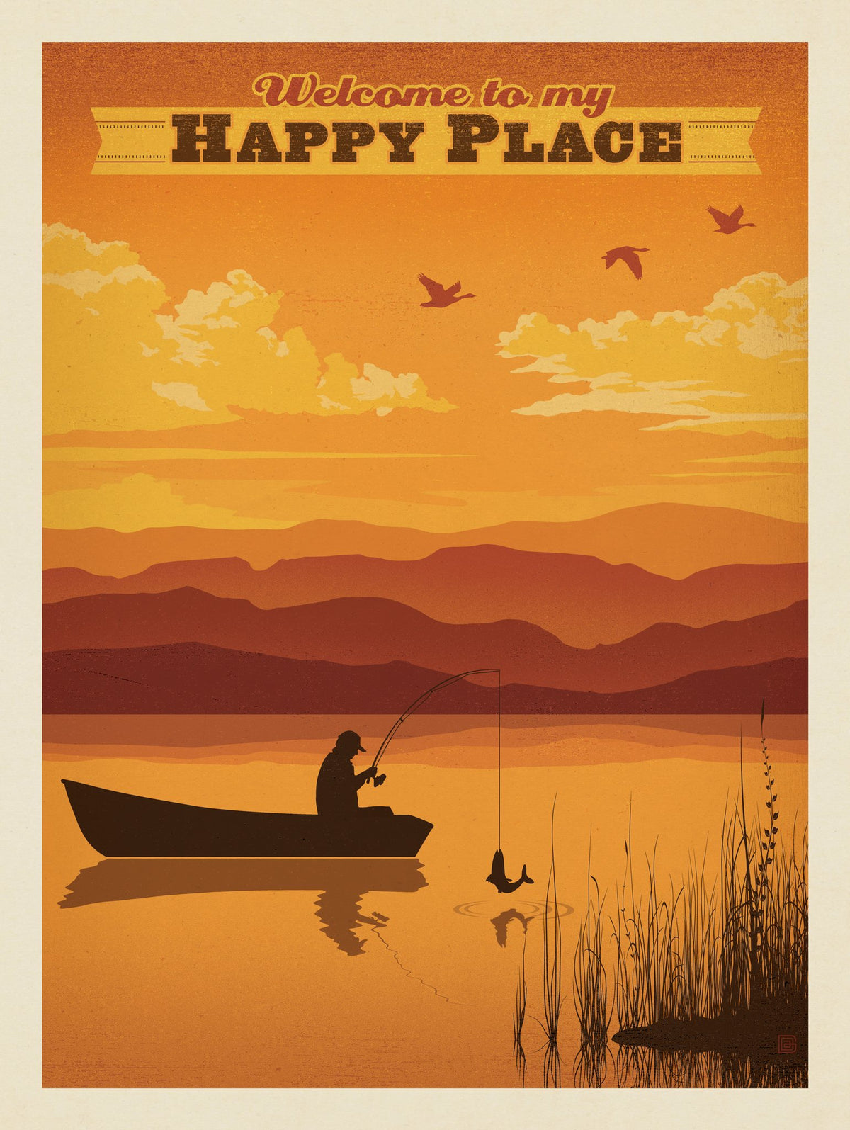 Welcome To My Happy Place - Puzzle - Artwork