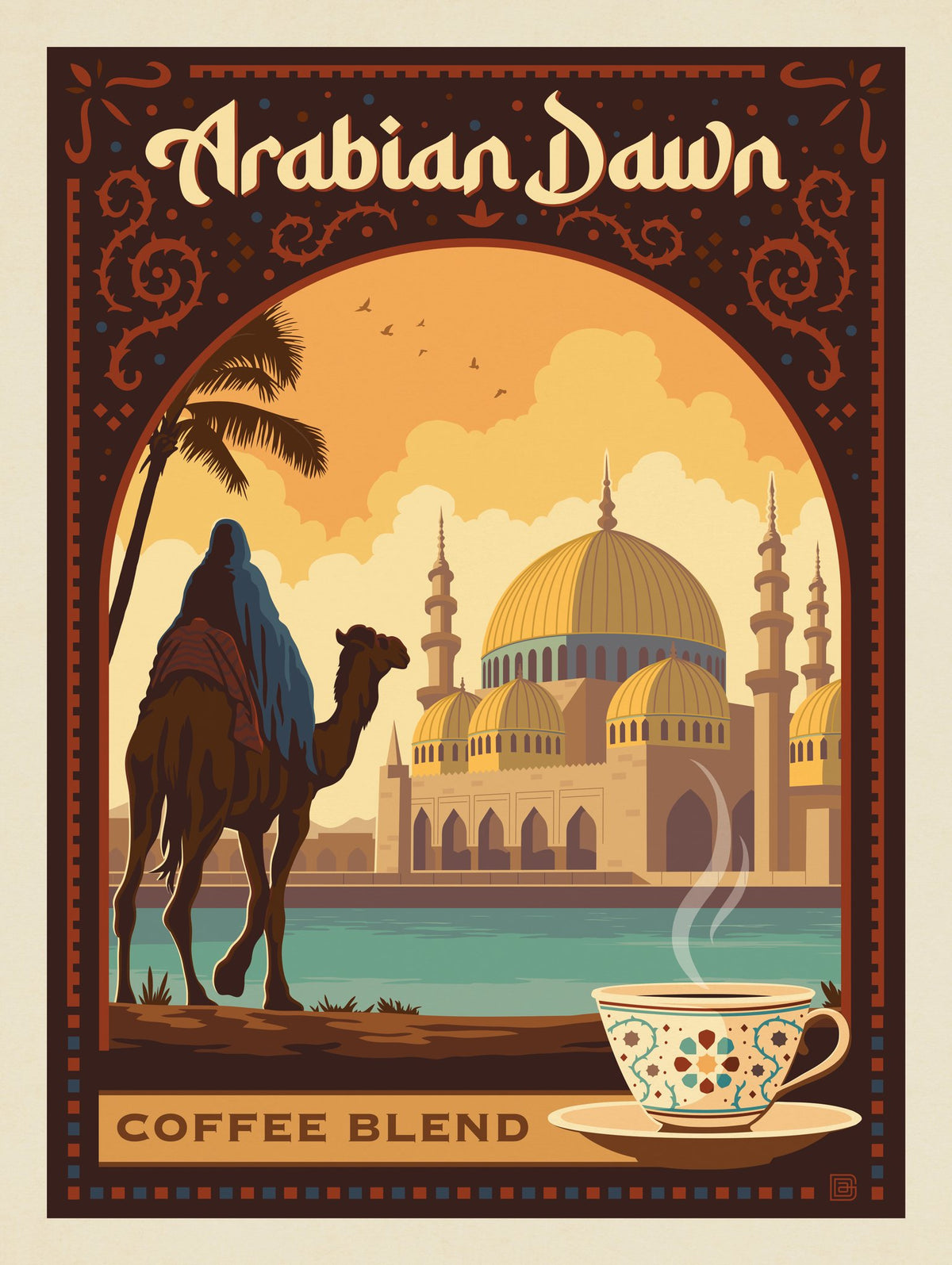 Arabian Dawn Coffee Blend - Puzzle - Artwork