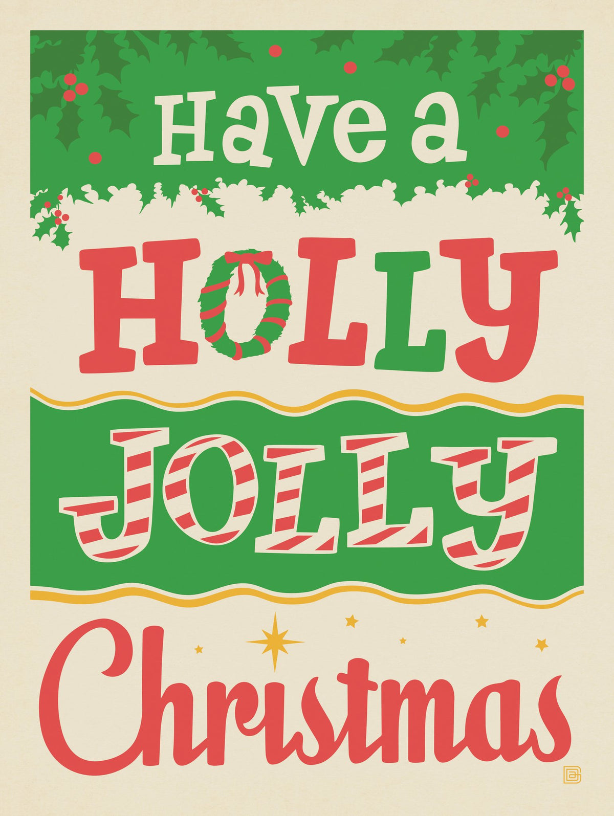 Have A Holly, Jolly Christmas! - Puzzle - Artwork