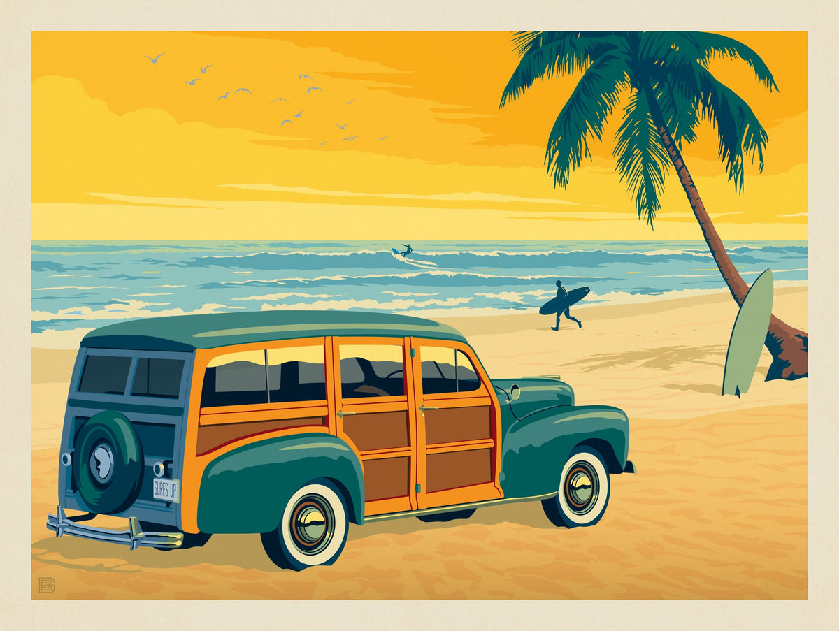 Woody On The Beach - Puzzle - Artwork