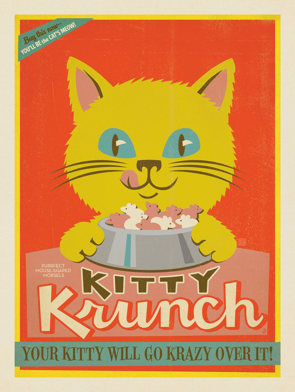 Kitty Krunch - Puzzle - Artwork